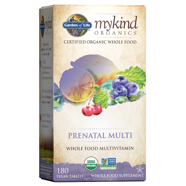 The mykind Organics Prenatal Multi 180 Tablets